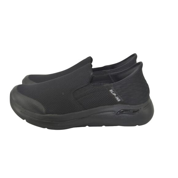 Skechers Black Go Walk Mens Arch Fit Casual Sneakers Size 10 - Picture 14 of 14